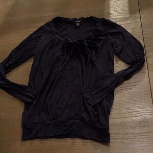 Jacob Chic Black Long Sleeve Top